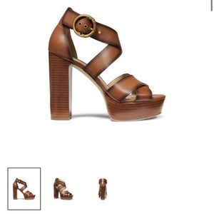 Brand new Michael Kors Leia Platform Sandal